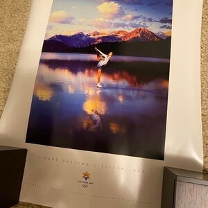 Salt Lake 2002 Olympics Figure Skating poster